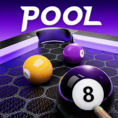 Взломанная Infinity 8 Ball™ Pool King  [МОД Много монет] - полная версия apk на Андроид