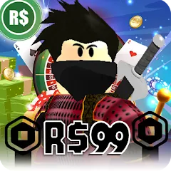 Взломанная Robux For Robux , Casino Robux  [МОД Unlimited Money] - стабильная версия apk на Андроид