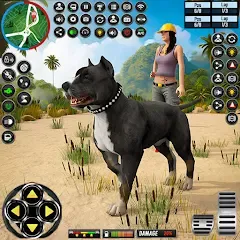 Скачать взлом Dog Simulator Dog Game (Армейский симулятор собаки)  [МОД Много монет] - последняя версия apk на Андроид