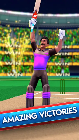 Stick Cricket Clash (тик Крикет Клаш)  [МОД Mega Pack] Screenshot 4