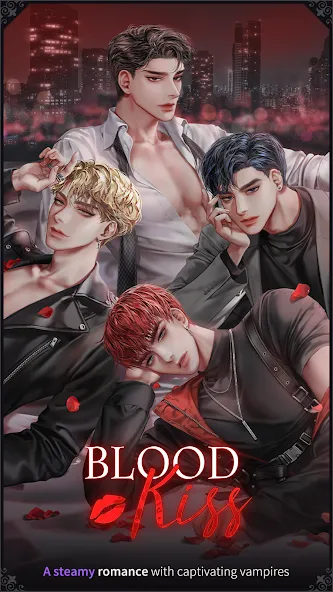 Blood Kiss : Vampire story  [МОД Все открыто] Screenshot 1