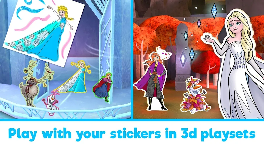 Disney Coloring World (Дисней)  [МОД Много денег] Screenshot 3