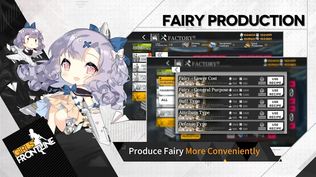 Girls' Frontline  [МОД Бесконечные деньги] Screenshot 4