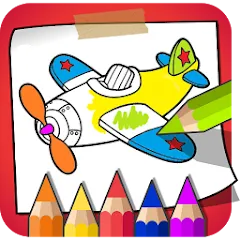 Скачать взломанную Coloring Book - Kids Paint  [МОД Бесконечные деньги] - последняя версия apk на Андроид