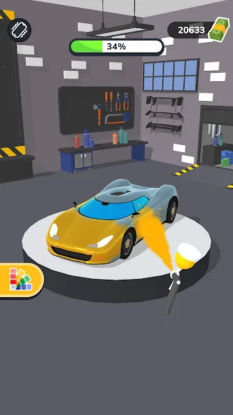 Car Master 3D (Кар Мастер 3D)  [МОД Много монет] Screenshot 3