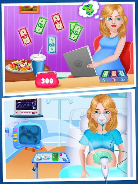 Mom Babysitting Game  [МОД Все открыто] Screenshot 2