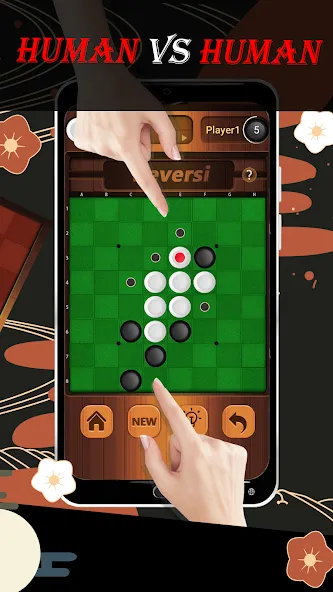 Reversi - Classic Reversi Game (Реверси)  [МОД Бесконечные монеты] Screenshot 5