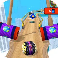 Взломанная Rolling Balls 3D (Гоинг Боллс 3Д)  [МОД Unlocked] - полная версия apk на Андроид