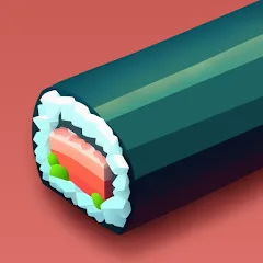 Взлом Sushi Roll 3D - Cooking ASMR (Суши Ролл 3D)  [МОД Mega Pack] - стабильная версия apk на Андроид