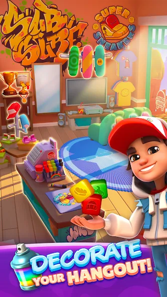 Subway Surfers Blast (Сабвей Серферс Бласт)  [МОД Mega Pack] Screenshot 1