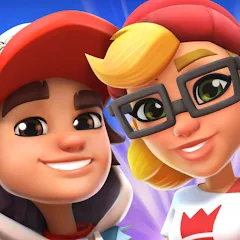 Скачать взломанную Subway Surfers Blast (Сабвей Серферс Бласт)  [МОД Mega Pack] - полная версия apk на Андроид