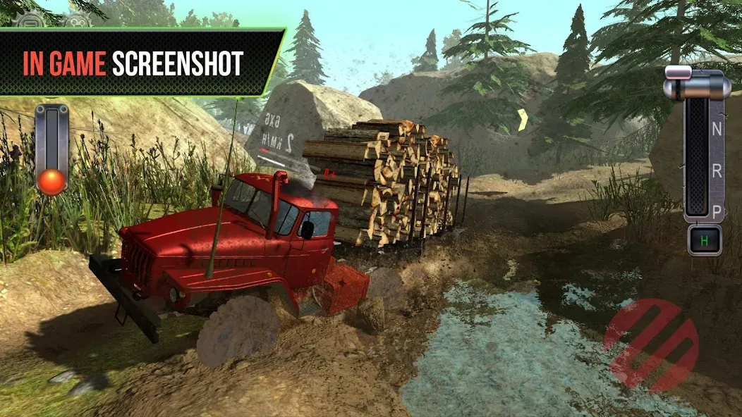 Truck Simulator OffRoad 4  [МОД Меню] Screenshot 2