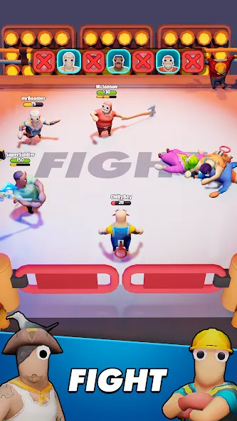 Gang Battle Party: Animals 3D  [МОД Unlocked] Screenshot 4