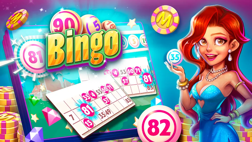 MundiGames: Bingo Slots Casino (Мундийуэгос)  [МОД Все открыто] Screenshot 4