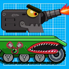 Скачать взломанную TankCraft – War Tank Battles (ТанкКрафт)  [МОД Меню] - стабильная версия apk на Андроид