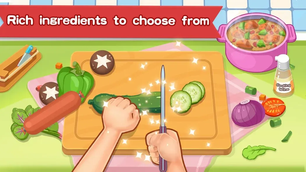 Happy Kitchen World  [МОД Меню] Screenshot 2