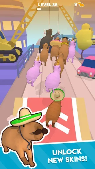 Capybara Rush (Капибара Раш)  [МОД Menu] Screenshot 3