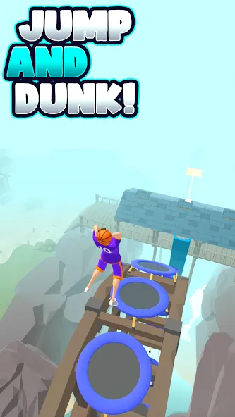 Hoop World: Flip Dunk Game 3D (Хуп Ворлд)  [МОД Много монет] Screenshot 1