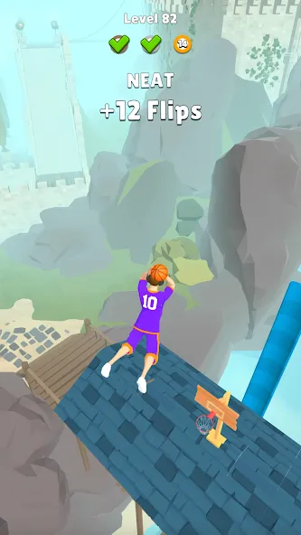 Hoop World: Flip Dunk Game 3D (Хуп Ворлд)  [МОД Много монет] Screenshot 5