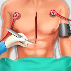 Скачать взломанную Surgery Doctor Simulator Games  [МОД Бесконечные деньги] - последняя версия apk на Андроид