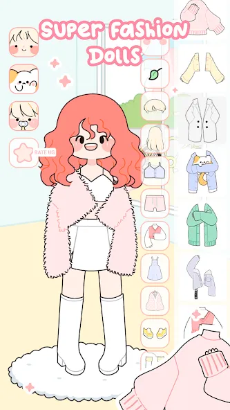 Lovely Doll : Dress Up Game (Лавли Долл)  [МОД Все открыто] Screenshot 1