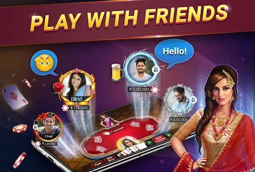 Teen Patti Gold, Rummy & Poker (Тин Патти Голд Кард Гейм)  [МОД Много монет] Screenshot 5