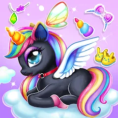 Взлом Unicorn Dress up Girls Game  [МОД Бесконечные монеты] - полная версия apk на Андроид