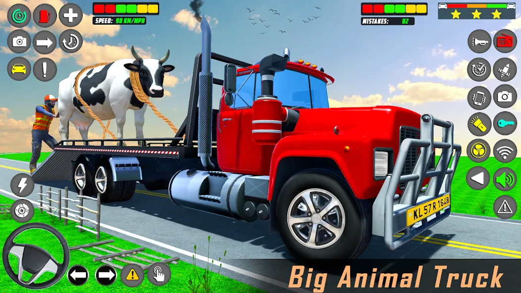 Animal Transport Driving Games (Домашний перевоз игры)  [МОД Unlocked] Screenshot 1