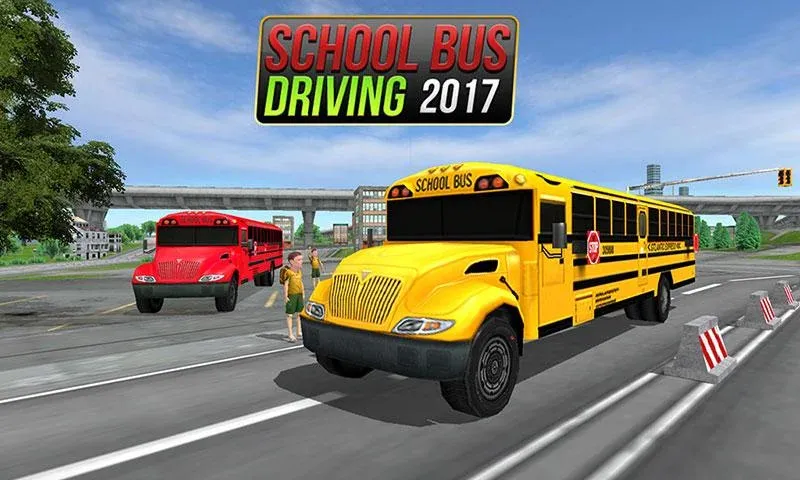 School Bus Driving Game  [МОД Меню] Screenshot 1