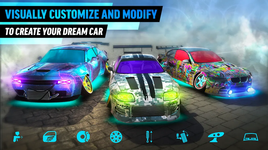 Drift Max World - Racing Game (Дрифт Макс Ворлд)  [МОД Mega Pack] Screenshot 4