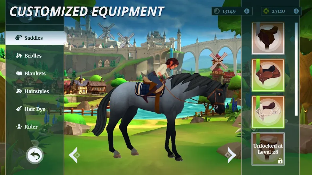 Wildshade: Fantasy Horse Races (Уайлдшейд)  [МОД Menu] Screenshot 5