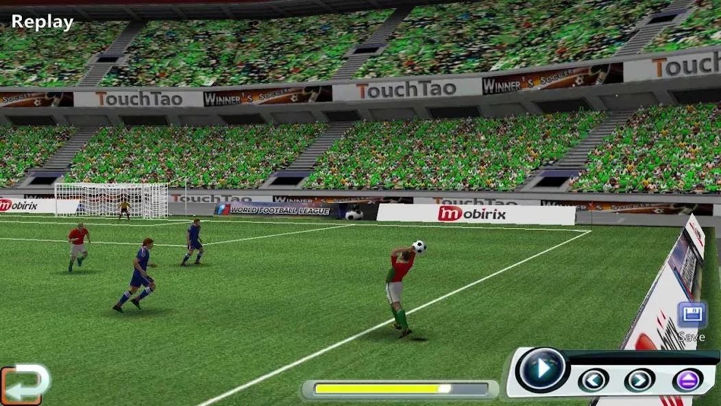 World Soccer League  [МОД Много денег] Screenshot 3