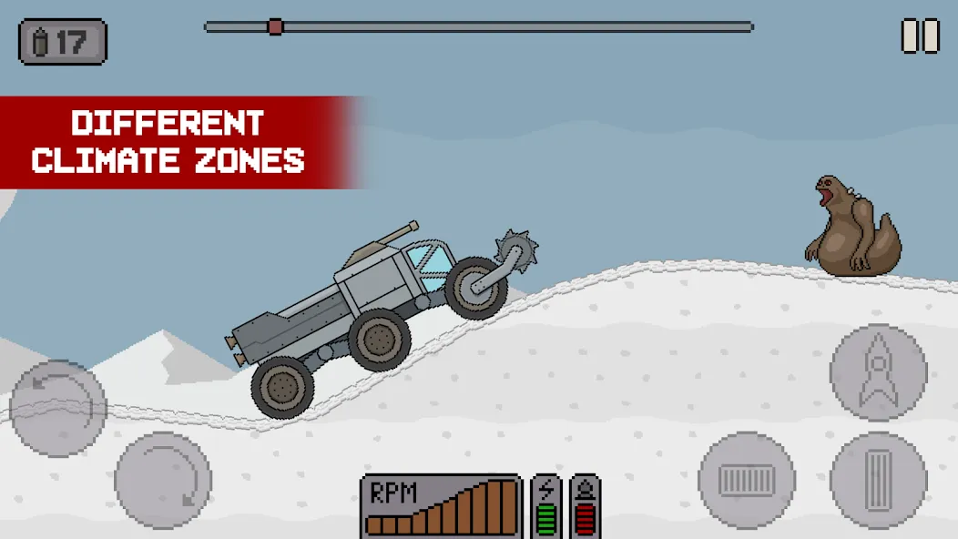 Death Rover: Space Zombie Race (Дэт Ровер)  [МОД Mega Pack] Screenshot 3