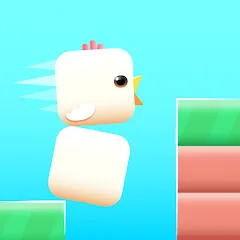 Скачать взлом Square Bird - Flappy Chicken (Сквер Брд)  [МОД Unlimited Money] - полная версия apk на Андроид