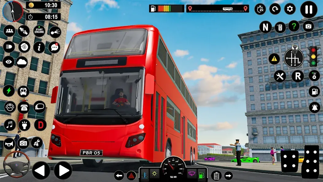 Coach Bus Games: Bus Simulator (Коуч Бас Геймс)  [МОД Бесконечные монеты] Screenshot 2