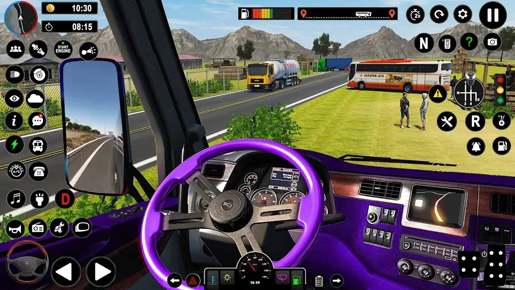 Coach Bus Games: Bus Simulator (Коуч Бас Геймс)  [МОД Бесконечные монеты] Screenshot 3