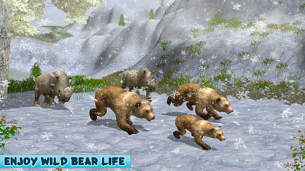 Polar Bear Family Survival  [МОД Mega Pack] Screenshot 5