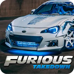 Взлом Furious: Takedown Racing (Фьюриъс)  [МОД Бесконечные монеты] - стабильная версия apk на Андроид