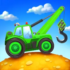 Взломанная Build a House: Building Trucks  [МОД Меню] - полная версия apk на Андроид