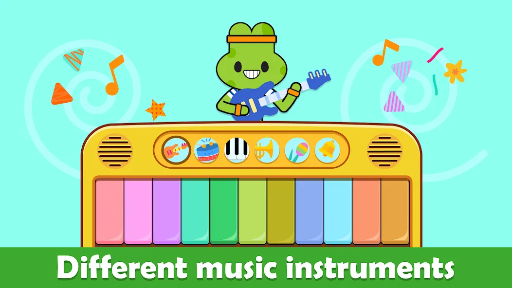 Baby Piano Kids Music Games  [МОД Menu] Screenshot 3