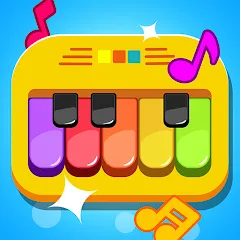 Взлом Baby Piano Kids Music Games  [МОД Menu] - стабильная версия apk на Андроид