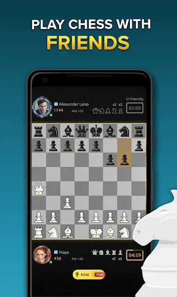 Chess Stars Multiplayer Online (Чесс Старс)  [МОД Все открыто] Screenshot 2