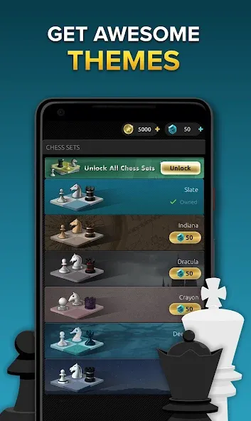 Chess Stars Multiplayer Online (Чесс Старс)  [МОД Все открыто] Screenshot 4