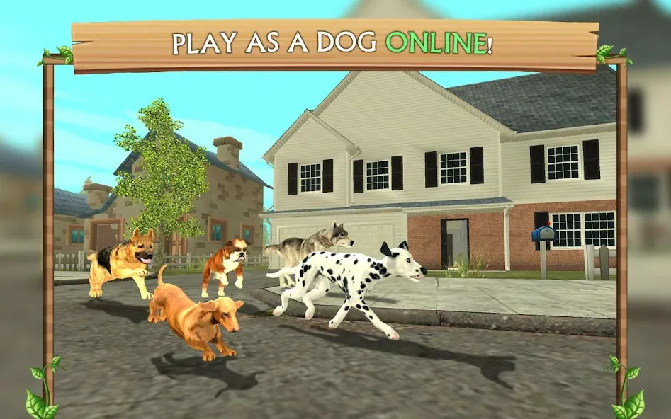 Dog Sim Online: Raise a Family  [МОД Menu] Screenshot 1