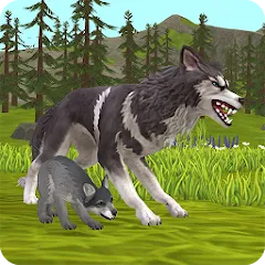 Взлом WildCraft: Animal Sim Online (Уайлдкрафт)  [МОД Mega Pack] - полная версия apk на Андроид