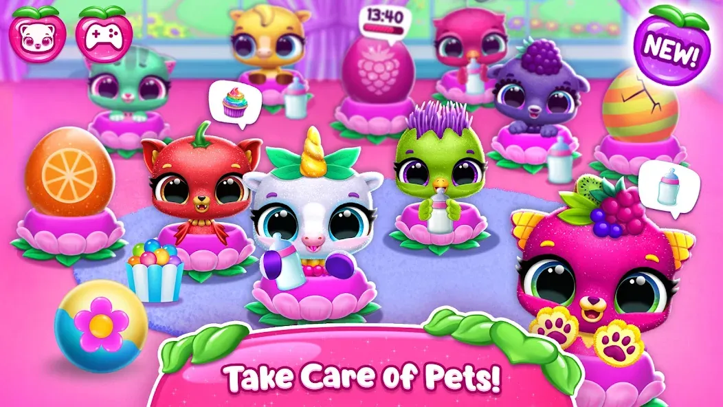 Fruitsies - Pet Friends (Фрутсиз)  [МОД Много монет] Screenshot 4