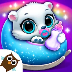 Скачать взлом Jungle Floof - Island Pet Care (Джангл Флооф)  [МОД Много денег] - полная версия apk на Андроид