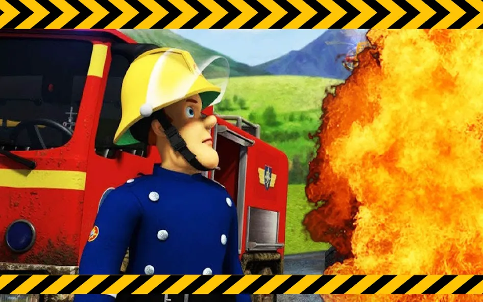 Fireman sam Truck rescue (Пожарный Сэм и спасение на грузовике)  [МОД Все открыто] Screenshot 4