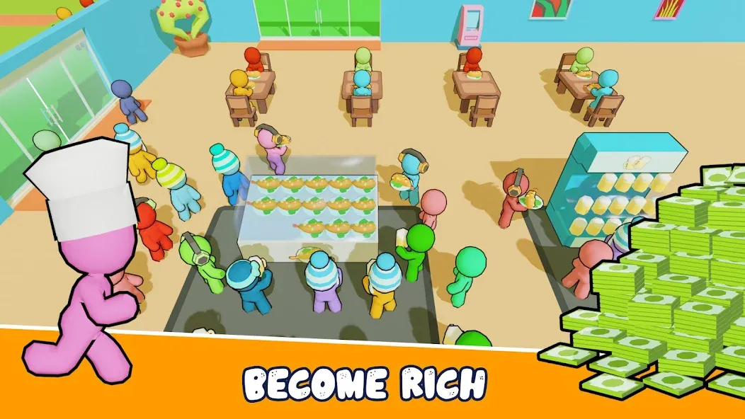 Kitchen Fever: Food Tycoon (Китчен Фивер)  [МОД Бесконечные монеты] Screenshot 1