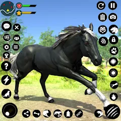 Взлом Virtual Horse Family Simulator  [МОД Mega Pack] - полная версия apk на Андроид